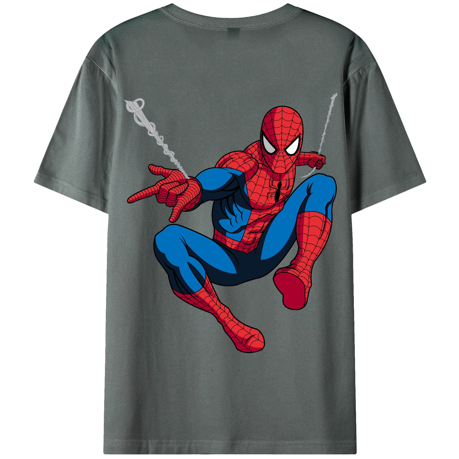 （画像用） アベンジャーズ The Avengers 綿100％ メンズ半袖Tシャツ（バックプリント） 通気性